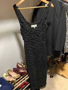 Mara Hoffman Popcorn Tencel Midi Dress M
